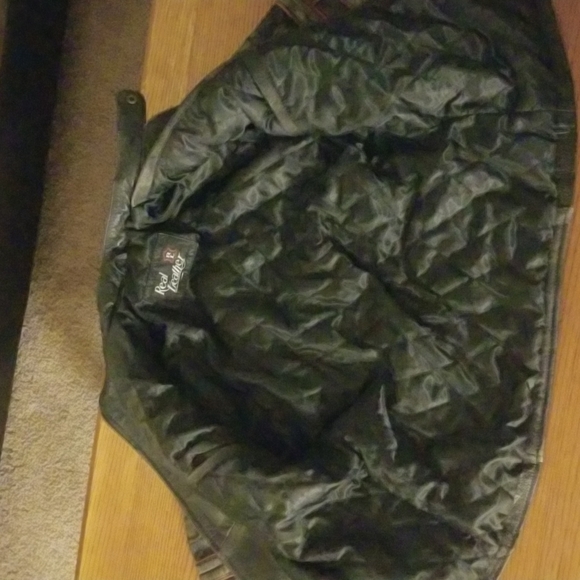 Real leather 80s vintage cafe racing jacket - Picture 2 of 4